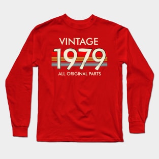 Vintage 1979 All Original Parts Long Sleeve T-Shirt